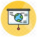 Eco Presentation Statistics Icon