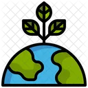 Responsabilidade Ecologica Planta Ecologicamente Correta Ícone