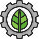 Eco Services Setting Cogwheel Icon