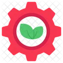 Eco Setting Eco Management Eco Development Icon