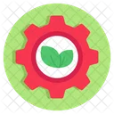 Eco Setting Eco Management Eco Development Icon