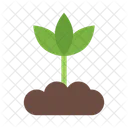 Eco Sprout Nature Plant Icon