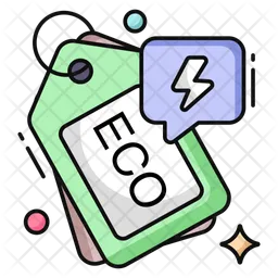 Eco Tag  Icon