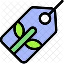 Eco Tag Recycled Ecology And Environment Icon