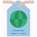 Eco Tag Shopping Icon