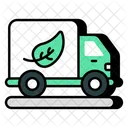 Eco Truck Vehicle Automobile Icon