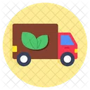 Eco Truck Vehicle Automobile Icon