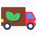 Eco Truck Vehicle Automobile Icon