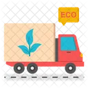 Eco Van Truck Automobile Icon