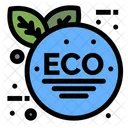 Eco Verde Folha Ecologica Folha Verde Ícone