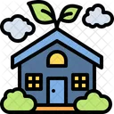 Ecohouse Home Ecology Icon