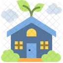 Ecohouse Home Ecology Icon