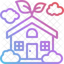 Ecohouse Home Ecology Icon