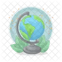 Globe Scolaire Terre Globe Icon