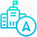 Direction De Lecole Emplacement De Lecole Pointeur De Navigation Icon