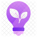 Ecologic Bulb Icon