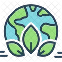 Ecological Greenery Environment Icon