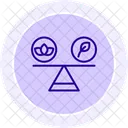 Ecological Balance Line Icon Icon
