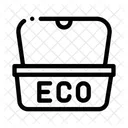 Ecological basket  Icon