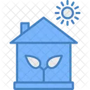 Ecological House Sustainable Home Icon