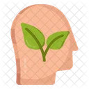 Ecological Mind Ecological Brain Green Thinking Icon