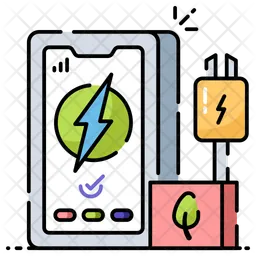 Ecological Mobile Charger  Icon
