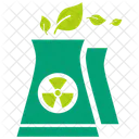 Ecological Nuclear Power Plant Nuclear Power Plant Natural Power Plant Icon