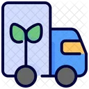 Truck Leaf Ecology Icon