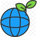 Ecologico Energia Planta Icono