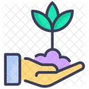 Care Ecology Plant Icon