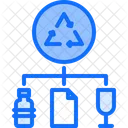 Ecology Paper Plastic Icon