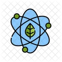 Dashed Line In Flat Color Icon