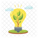 Ecology Bulb Bulb Ecology Icon