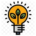 Electricity Energy Saving Icon Icon