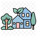 Ecology House House Tree Icon