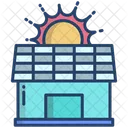 Ecology House Eco Home Greenhouse Icon