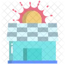Ecology House Eco Home Greenhouse Icon