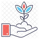 Sapling Plant Conservation Plant Protection Icon