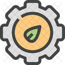 Gear Ecology And Environment Sustainability Icon