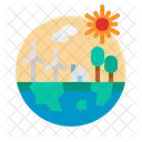 Ecology World System Icon