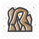 Stone Rock Sun Icon