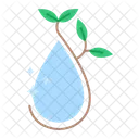 Ecology Water Day Water Saving Symbol