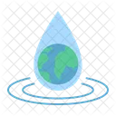Ecology Water Day Water Saving Symbol