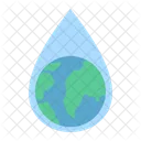 Ecology Water Day Water Saving Symbol