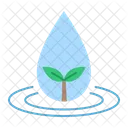Ecology Water Day Water Saving Symbol