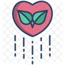 Ecology Love Environment Love Globe Love Icon
