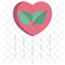 Ecology Love Environment Love Globe Love Icon