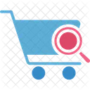 Ecommerce Market Research Online Shopping Icon