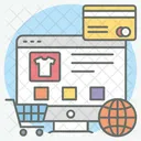 Shopping Feeds Ecommerce Online Shopping Icon