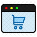 Ecommerce Shopping Page Shopping Icon